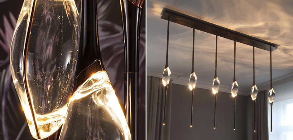 Подвесной светильник 12 Rectangle Chandelier Black Подвесной светильник 12 Rectangle Chandelier Black - Loft-Concept в Костроме