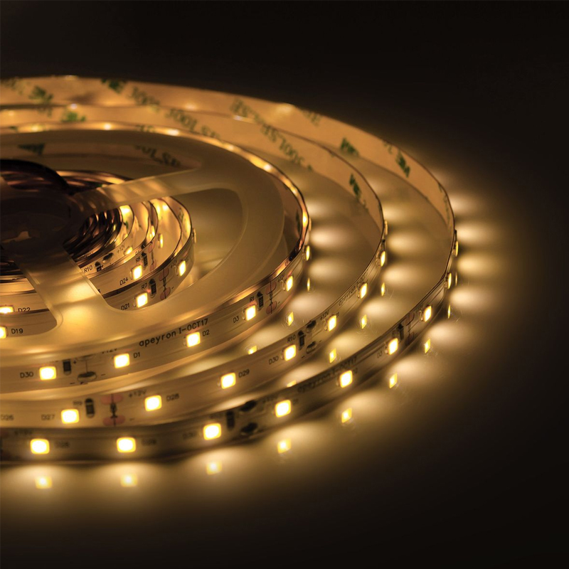 Светодиодная влагозащищенная лента 4,8W/m 60LED/m 3528SMD теплый белый 5M Белый в Костроме | Loft Concept 