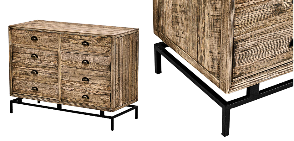 Комод деревянный в стиле Лофт Eligio Wood Commode Комод деревянный в стиле Лофт Eligio Wood Commode - Loft-Concept в Костроме