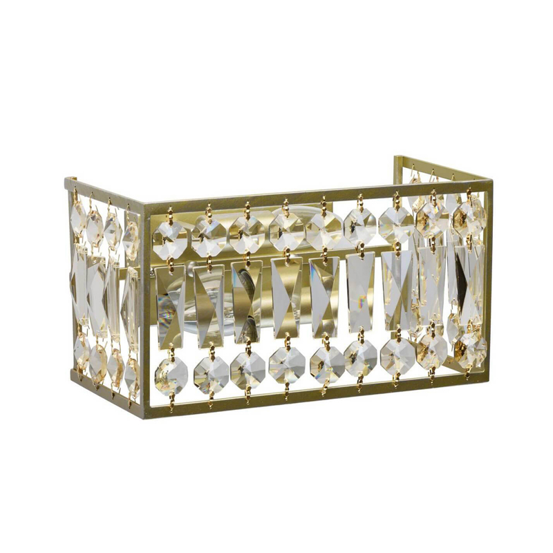 Бра Crystal Inserts Lamp Золотой Прозрачное Стекло в Костроме | Loft Concept 