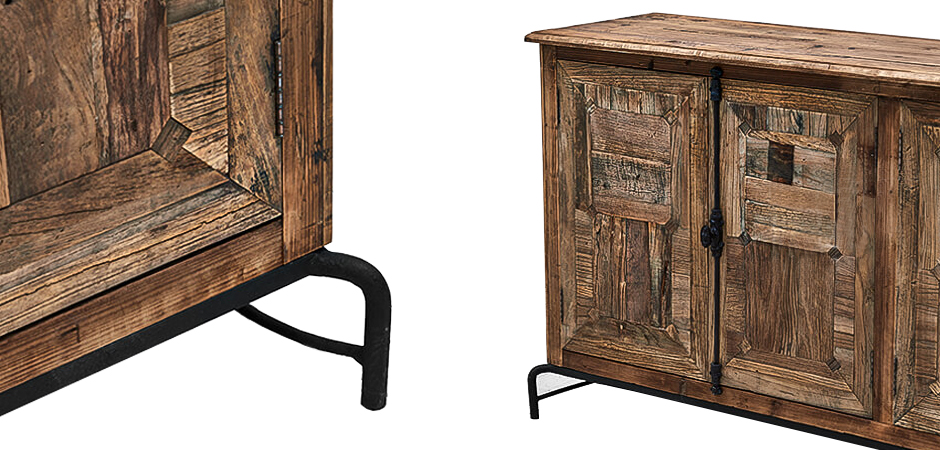 Комод деревянный в стиле Лофт Ennio Wood Commode Комод деревянный в стиле Лофт Ennio Wood Commode - Loft-Concept в Костроме