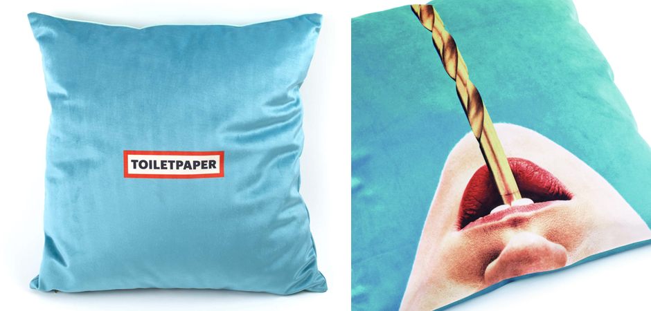 Подушка Seletti Cushion Drill Design Toiletpaper Подушка Seletti Cushion Drill Design Toiletpaper - Loft-Concept в Костроме