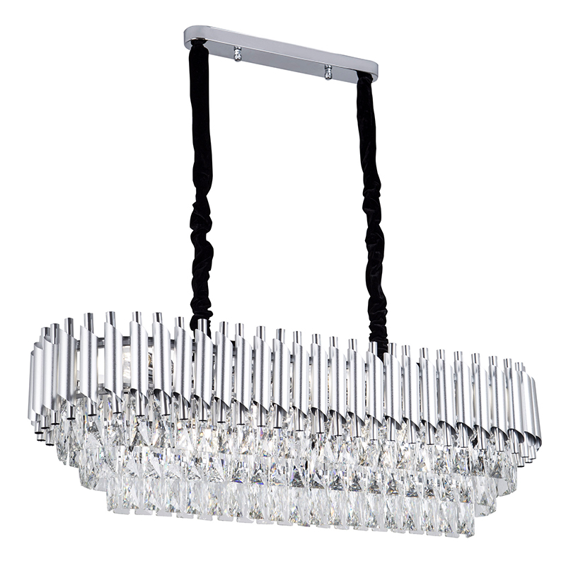 Большая многоярусная люстра Empire Crystal Silver Серебряный Большая многоярусная люстра Empire Crystal Silver Серебряный в Костроме | Loft Concept