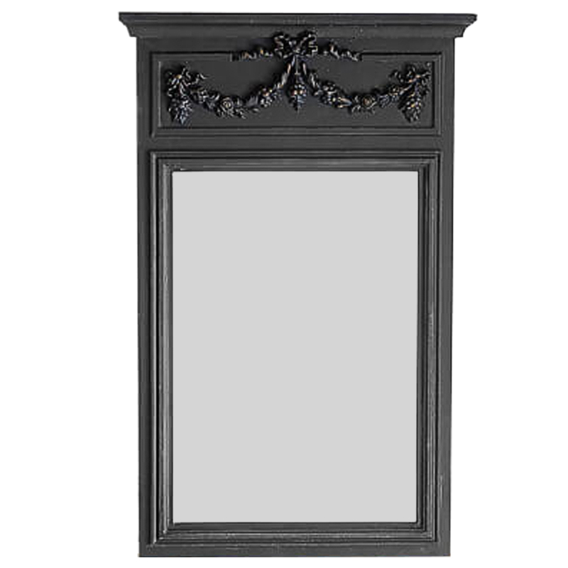 Зеркало Arcadie Mirror Black Винтажный черный Зеркало Arcadie Mirror Black Винтажный черный в Костроме | Loft Concept