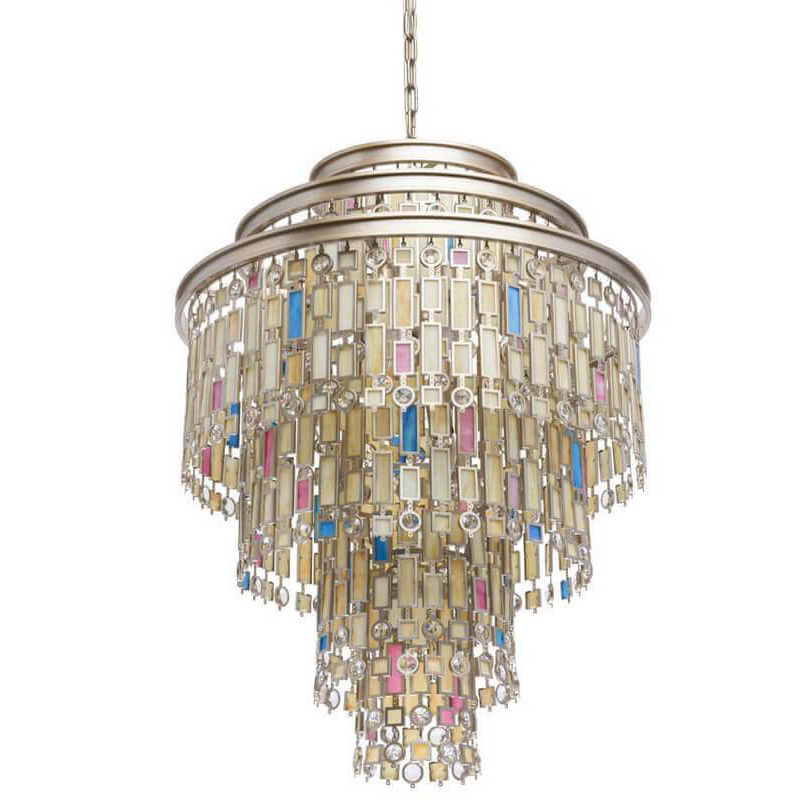 Люстра Cascade Chandelier 61 Мульти Золотой Люстра Cascade Chandelier 61 Мульти Золотой в Костроме | Loft Concept