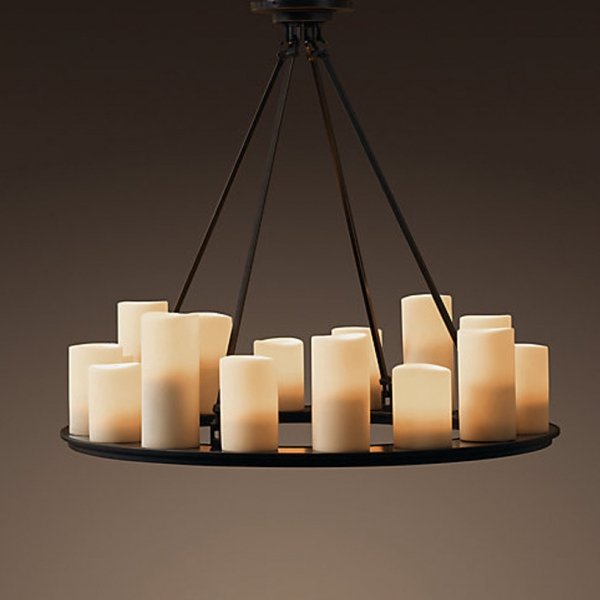 Люстра PILLAR CANDLE 80 Черный Люстра PILLAR CANDLE 80 Черный в Костроме | Loft Concept
