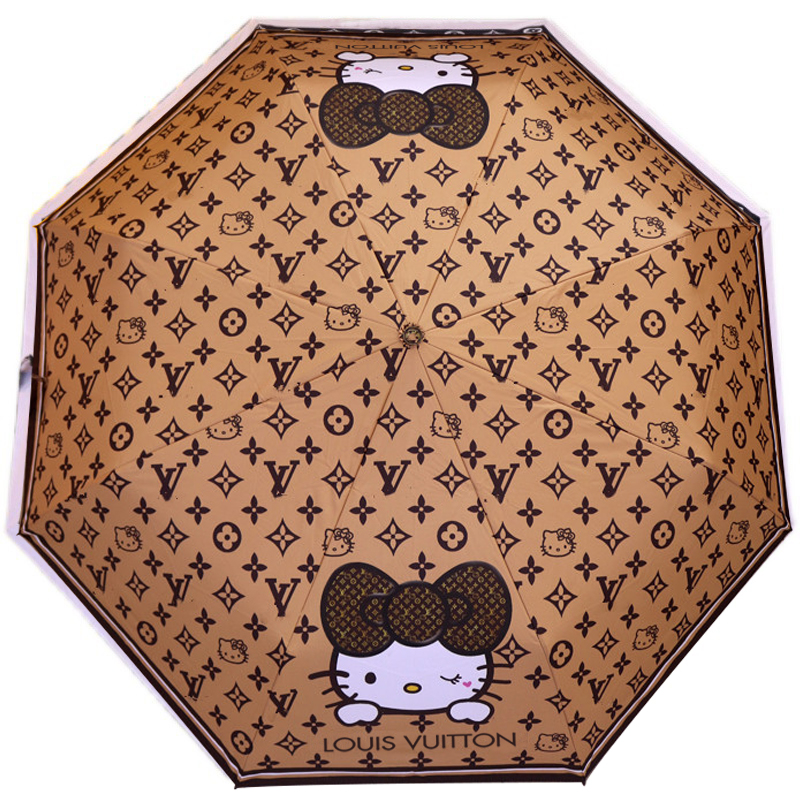 Зонт раскладной LOUIS VUITTON дизайн 009 Коричневый цвет Коричневый Зонт раскладной LOUIS VUITTON дизайн 009 Коричневый цвет Коричневый в Костроме | Loft Concept