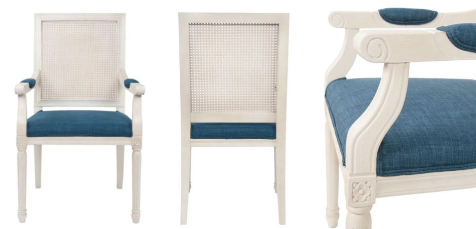 Стул French chairs Provence Garden White ArmChair Стул French chairs Provence Garden White ArmChair - Loft-Concept в Костроме