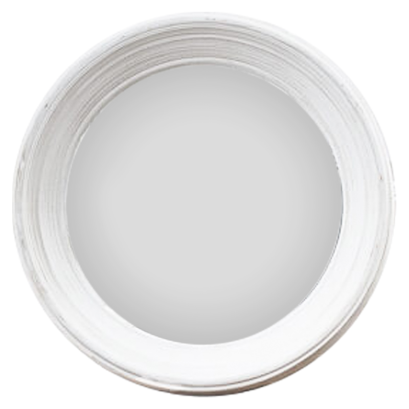 Зеркало Colbert Mirror White 66 Белый винтажная патина Зеркало Colbert Mirror White 66 Белый винтажная патина в Костроме | Loft Concept