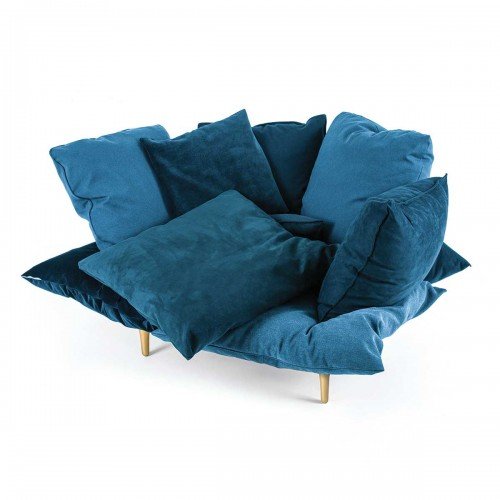 Кресло Seletti Armchair Comfy Turquoise Синий Кресло Seletti Armchair Comfy Turquoise Синий в Костроме | Loft Concept