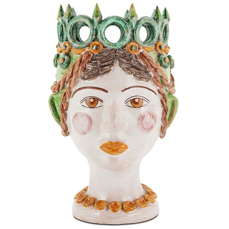 Ваза Vase Selva Garden Мульти Зеленый Ваза Vase Selva Garden Мульти Зеленый в Костроме | Loft Concept