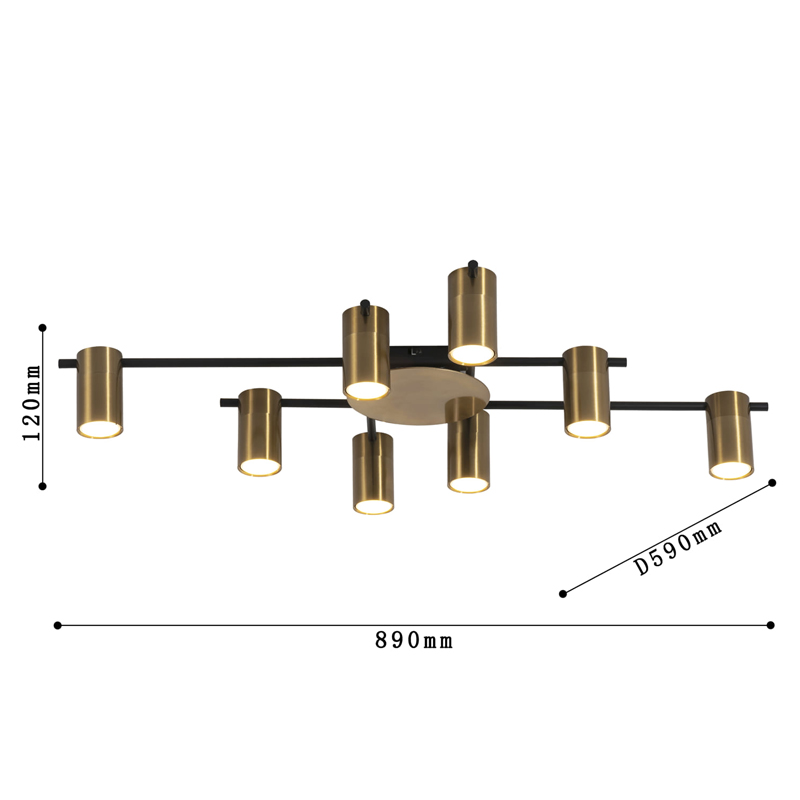 Потолочный светильник Tribes Chandelier Gold Потолочный светильник Tribes Chandelier Gold в Костроме