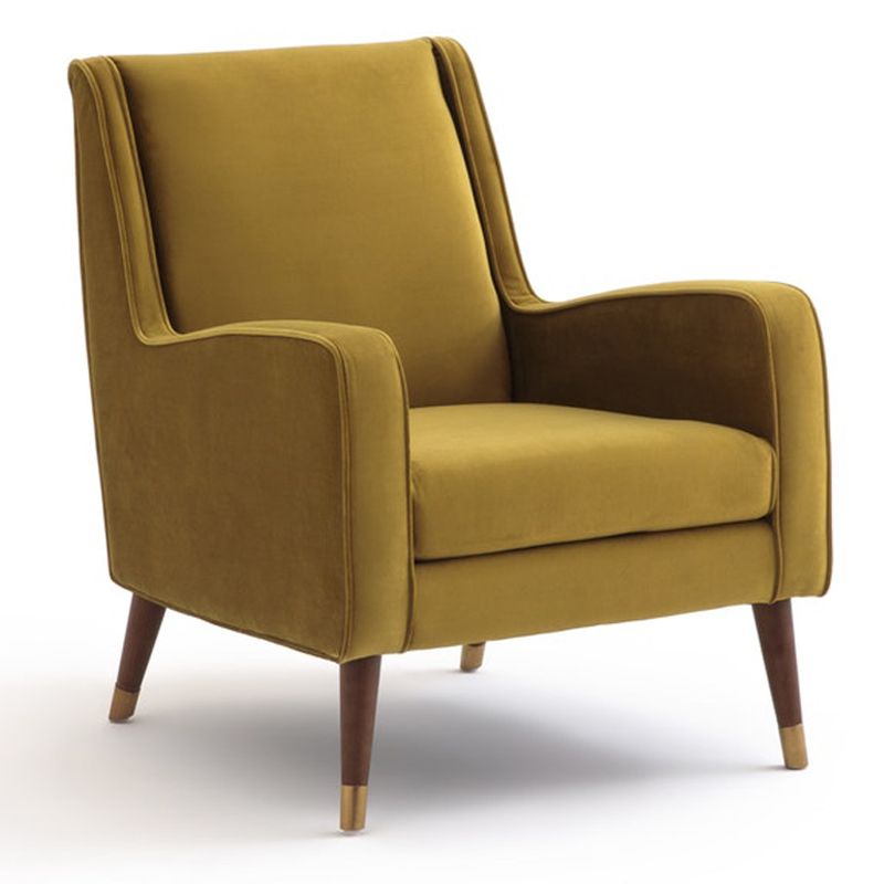 Кресло Classic Furniture горчичный Горчичный Латунь Кресло Classic Furniture горчичный Горчичный Латунь в Костроме | Loft Concept