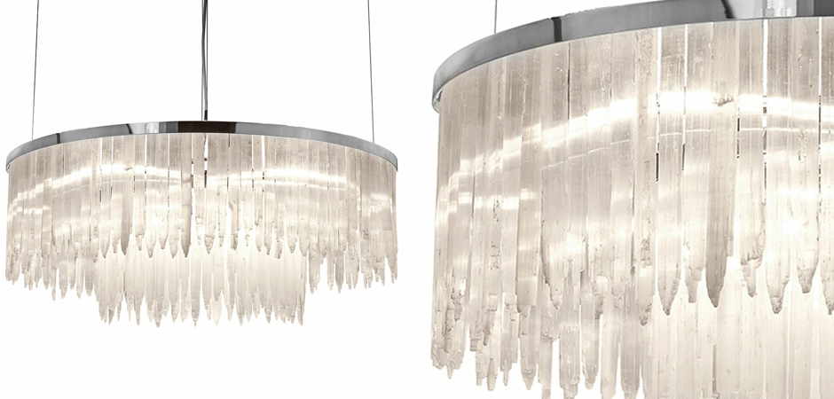 Люстра LAMP SELENITE MINI Nickel Oval Люстра LAMP SELENITE MINI Nickel Oval - Loft-Concept в Костроме
