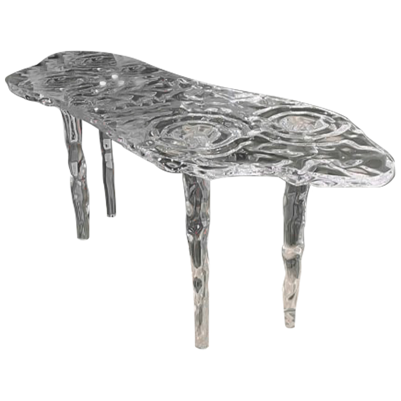 Дизайнерский Стол из прозрачного Акрила Crystal Icicle Table Прозрачный Дизайнерский Стол из прозрачного Акрила Crystal Icicle Table Прозрачный в Костроме | Loft Concept