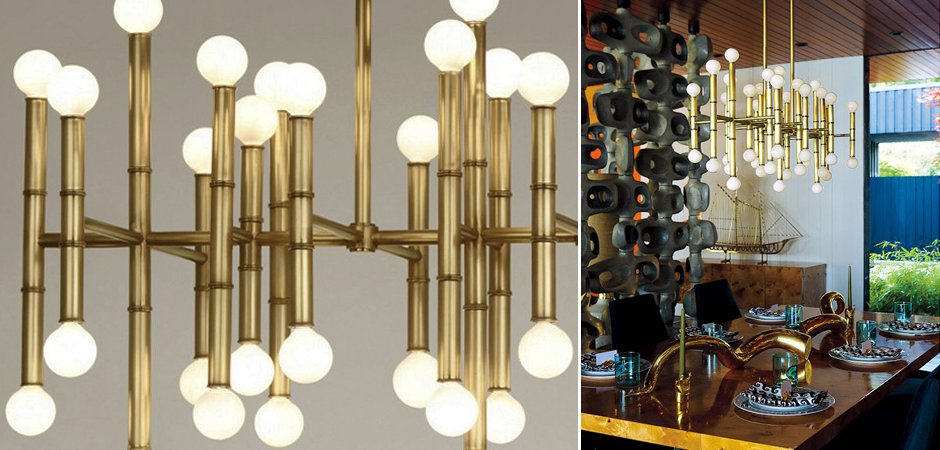 Люстра Meurice Rectangular Chandelier Jonathan Adler Люстра Meurice Rectangular Chandelier Jonathan Adler - Loft-Concept в Костроме