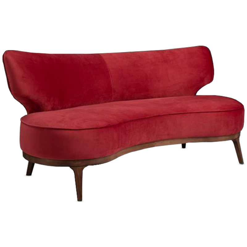 Диван Авиньон Avignon sofa Коралловый Диван Авиньон Avignon sofa Коралловый в Костроме | Loft Concept