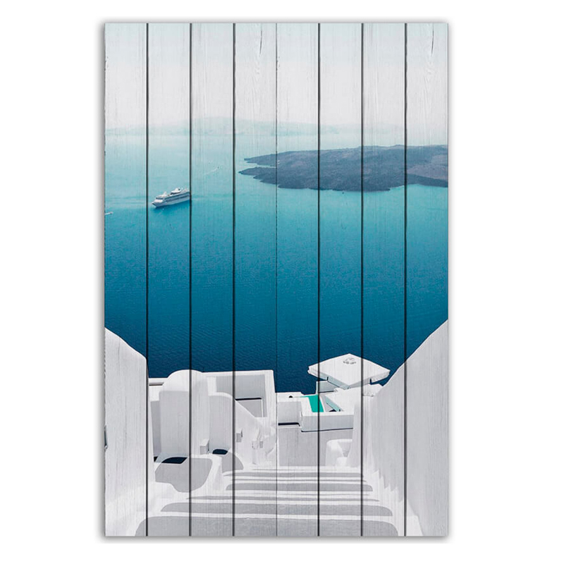 Постер Santorini Bay Постер Santorini Bay в Костроме | Loft Concept