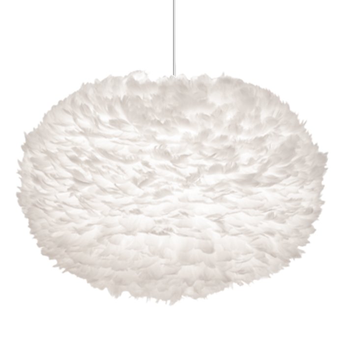 Люстра из перьев Plumage White Белый Люстра из перьев Plumage White Белый в Костроме | Loft Concept