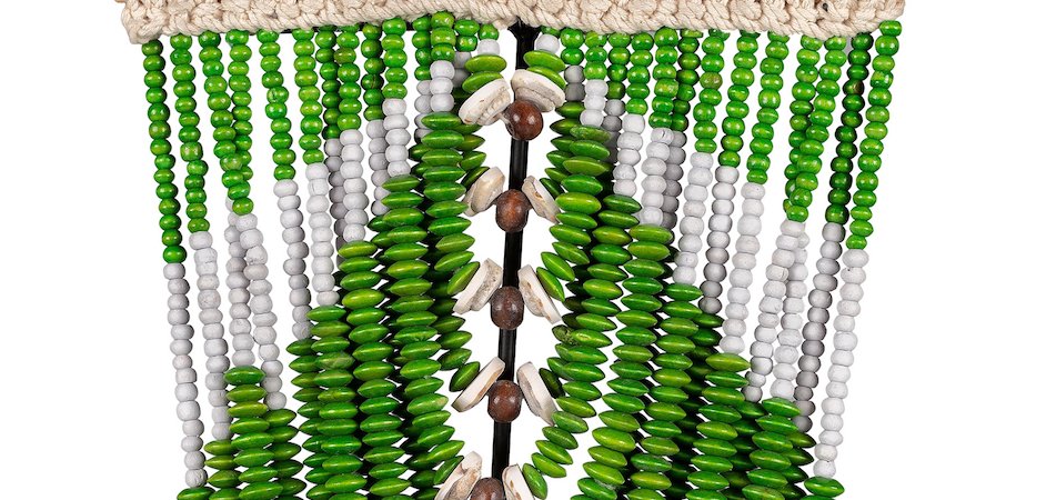 Африканское Ожерелье на подставке NECKLACE GREEN Африканское Ожерелье на подставке NECKLACE GREEN - Loft-Concept в Костроме