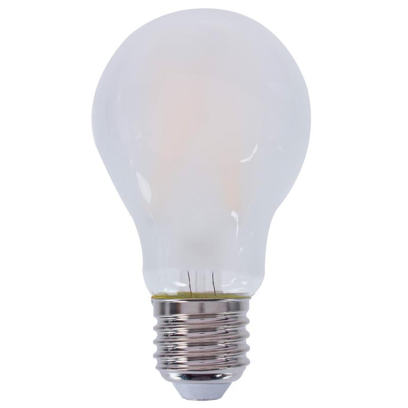 Белая матовая лампочка LED E27 6W Белый Белая матовая лампочка LED E27 6W Белый в Костроме | Loft Concept