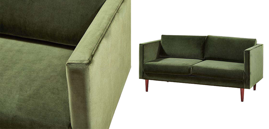 Диван Simple Forms Sofa Green Диван Simple Forms Sofa Green - Loft-Concept в Костроме
