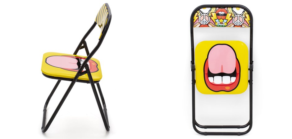 Стул Seletti Folding Chair Tongue Стул Seletti Folding Chair Tongue - Loft-Concept в Костроме