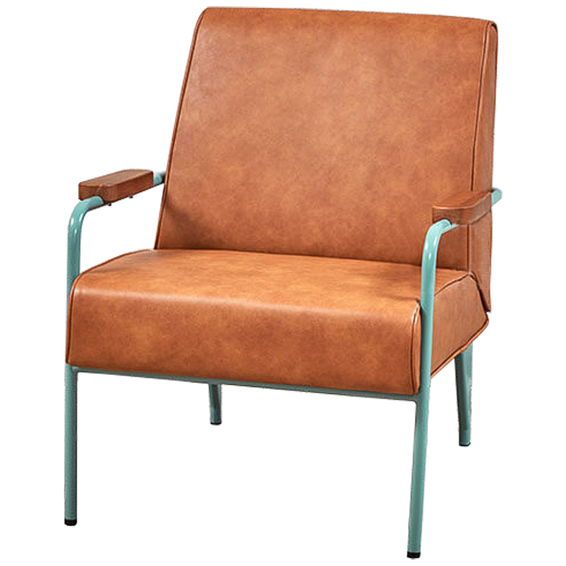 Кресло Silvestri Chair Карамель Голубой пастельный Кресло Silvestri Chair Карамель Голубой пастельный в Костроме | Loft Concept