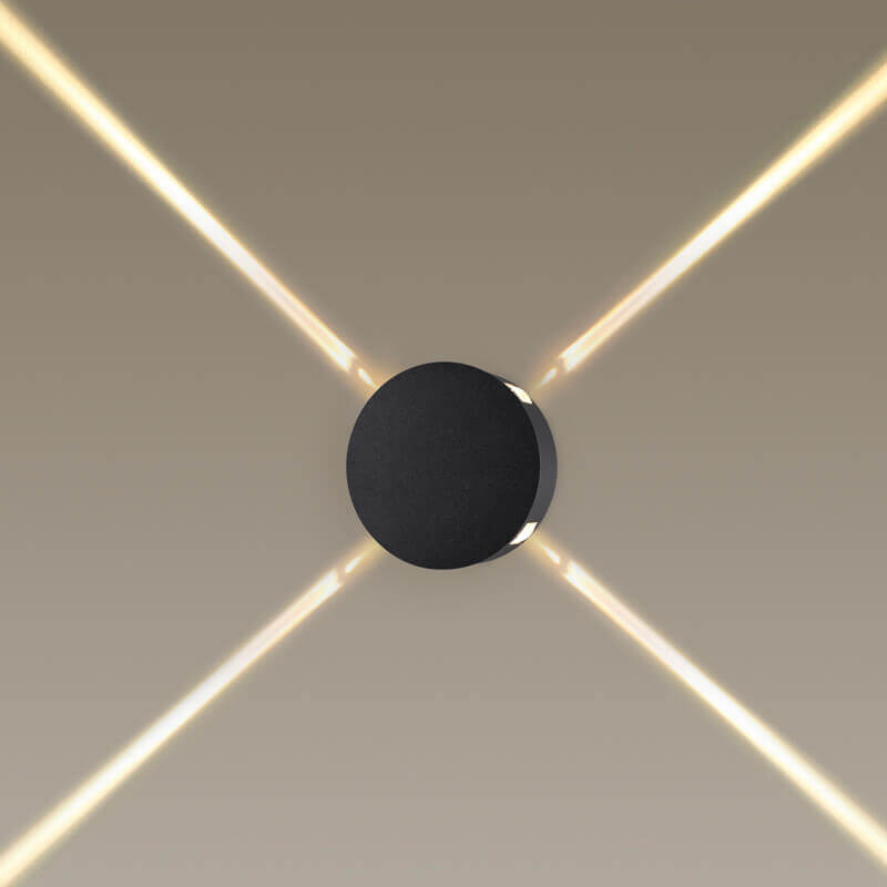 Спот Jedi Beam Sconce Circle black Черный Спот Jedi Beam Sconce Circle black Черный в Костроме | Loft Concept