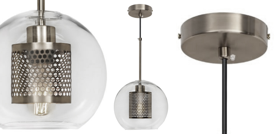 Perforated Vessel Pendant Lamp Nickel Ball Perforated Vessel Pendant Lamp Nickel Ball - Loft-Concept в Костроме