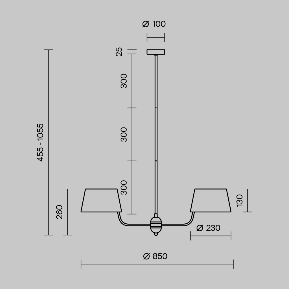 Люстра подвесная Modesto Е14 в Костроме