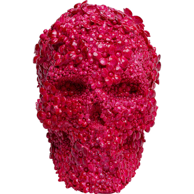 Копилка Pink Skull made of Flowers Малиновый (Crimson) Копилка Pink Skull made of Flowers Малиновый (Crimson) в Костроме | Loft Concept
