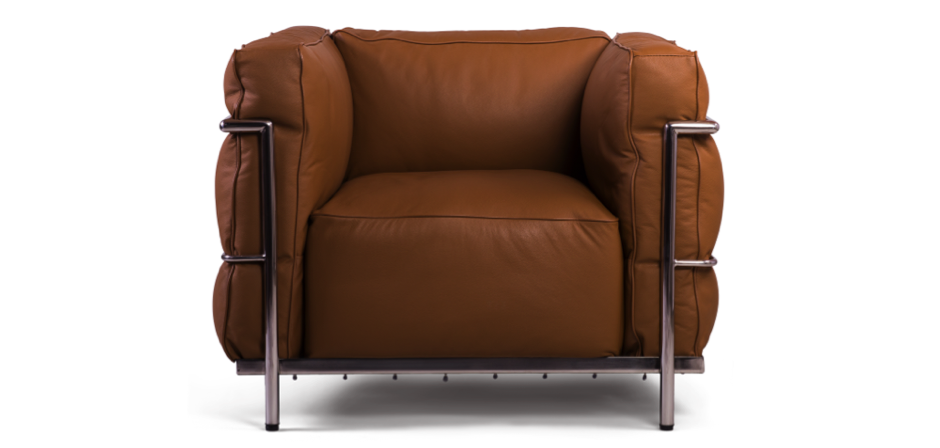Кресло Le Corbusier LC3 brown Кресло Le Corbusier LC3 brown - Loft-Concept в Костроме