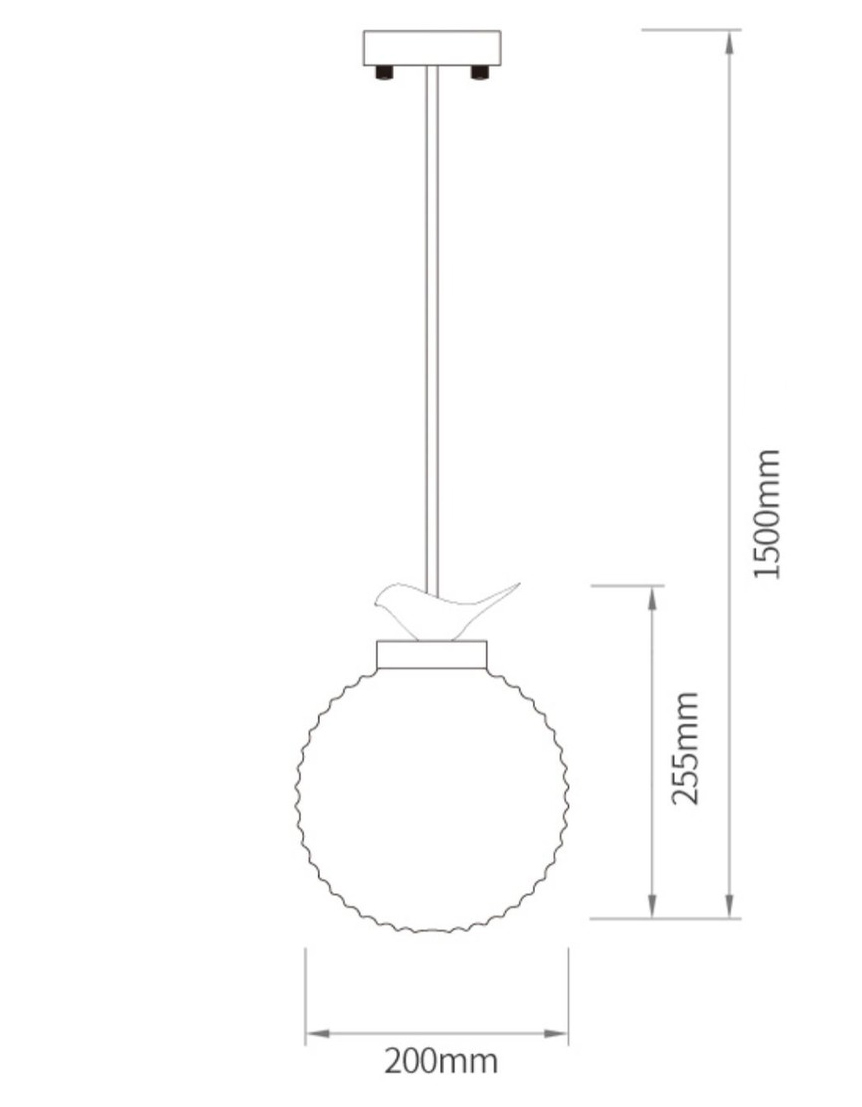 Светильник с птичкой Bird On a Lantern Hanging Lamp Светильник с птичкой Bird On a Lantern Hanging Lamp в Костроме