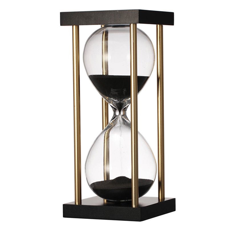 Песочные часы Ramirus Watch black Черный Золотой Песочные часы Ramirus Watch black Черный Золотой в Костроме | Loft Concept