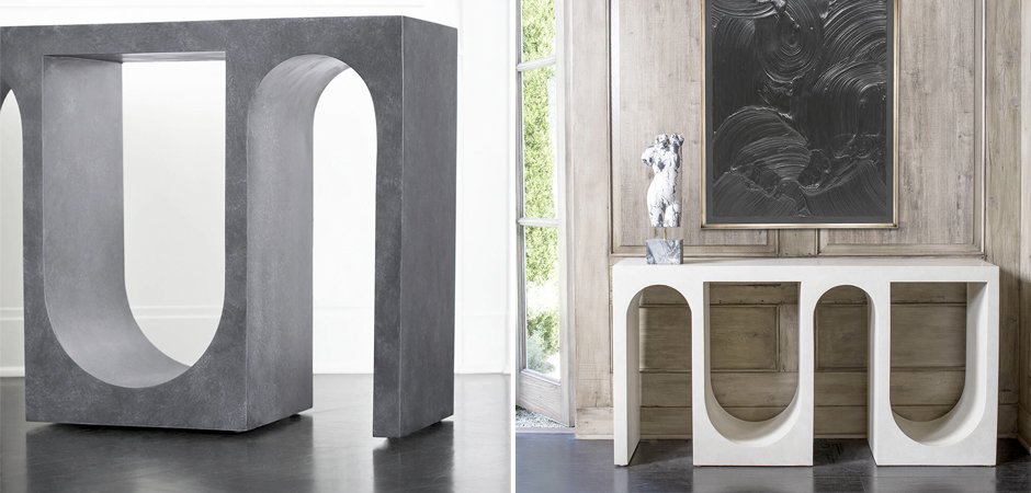 Консоль ROXBURY CONSOLE White Консоль ROXBURY CONSOLE White - Loft-Concept в Костроме