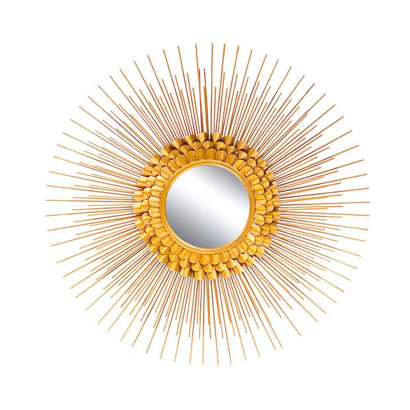 Зеркало-солнце Golden Petals Mirror Sun Золотой Зеркало-солнце Golden Petals Mirror Sun Золотой в Костроме | Loft Concept