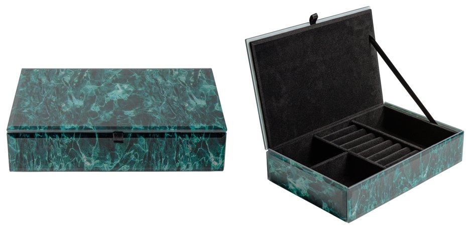 Шкатулка Turquoise Smoke Шкатулка Turquoise Smoke - Loft-Concept в Костроме