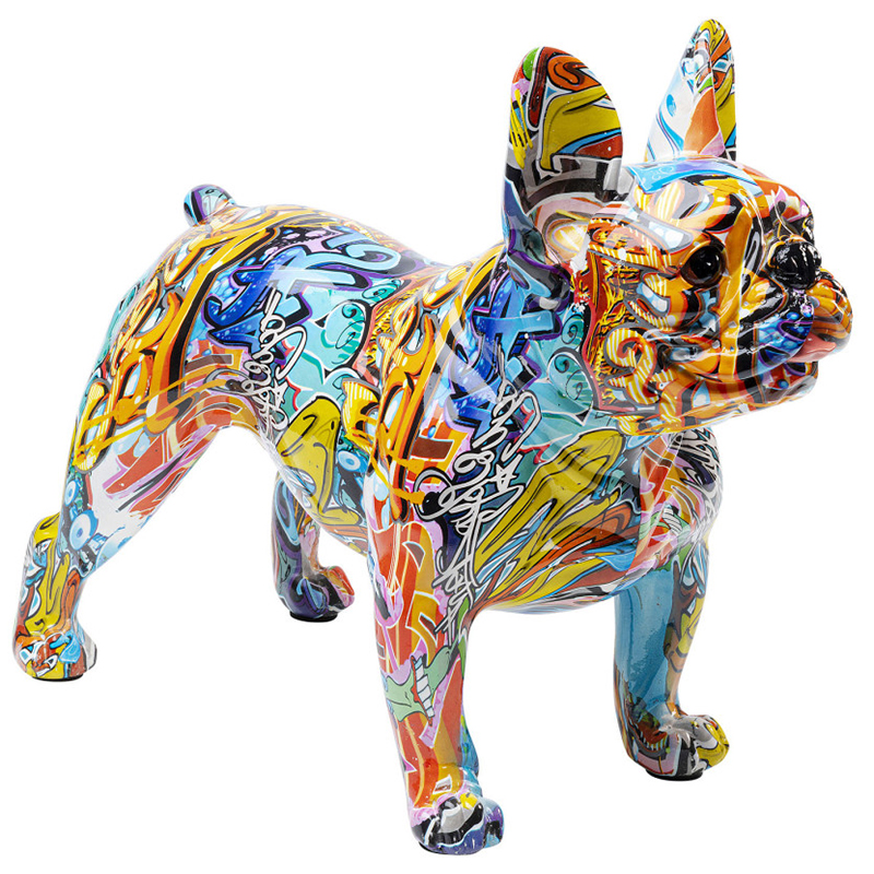 Статуэтка Graffiti Bulldog Мульти Статуэтка Graffiti Bulldog Мульти в Костроме | Loft Concept