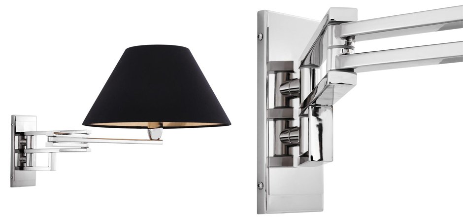 Бра Wall Lamp Lutetia Nickel - Loft-Concept в Костроме