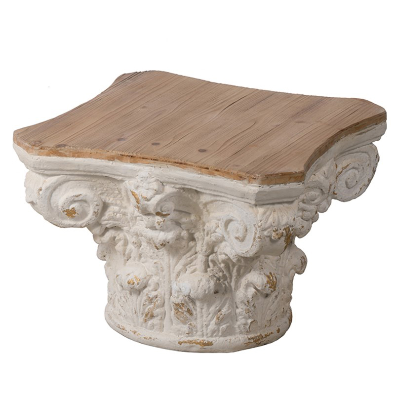 Подставка Roman Column белая Белый Подставка Roman Column белая Белый в Костроме | Loft Concept