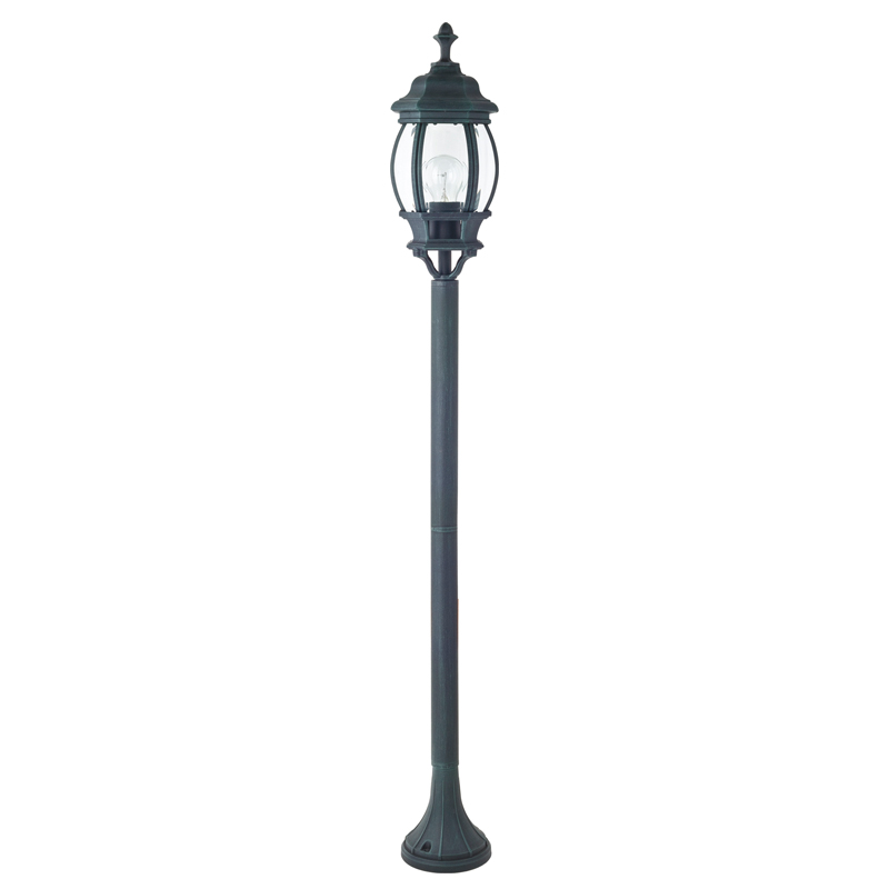 Уличный светильник Lacres Street lamp Винтажный черный Прозрачное Стекло Уличный светильник Lacres Street lamp Винтажный черный Прозрачное Стекло в Костроме | Loft Concept