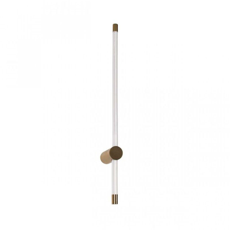 Бра светодиодное Trumpet Tube Gold 83 см Золотой Белый Бра светодиодное Trumpet Tube Gold 83 см Золотой Белый в Костроме | Loft Concept