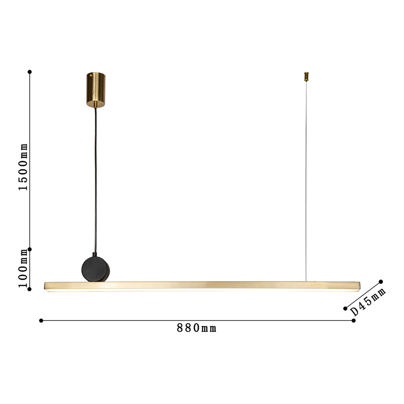 Светодиодная люстра DRAWING LINES Gold Светодиодная люстра DRAWING LINES Gold в Костроме