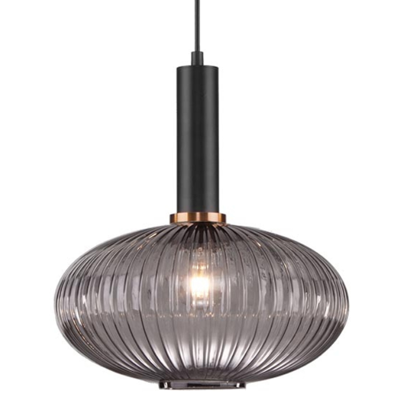 Светильник Ferm Living chinese lantern Gray II Серый (Gray) Черный Светильник Ferm Living chinese lantern Gray II Серый (Gray) Черный в Костроме | Loft Concept