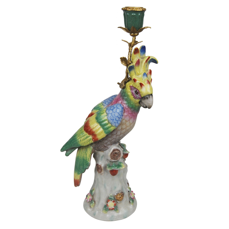 Подсвечник Corella Parrot Candlestick Мульти Подсвечник Corella Parrot Candlestick Мульти в Костроме | Loft Concept