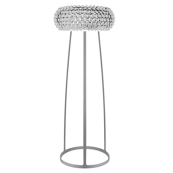 Торшер Foscarini Caboche Floor Lamp Белый Прозрачный в Костроме | Loft Concept 