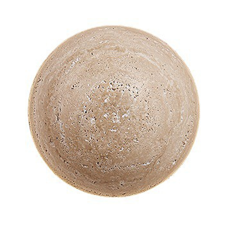 Настенный светодиодный светильник из камня травертина TRAVERTINE POVL WALL LAMP Бежевый Настенный светодиодный светильник из камня травертина TRAVERTINE POVL WALL LAMP Бежевый в Костроме | Loft Concept