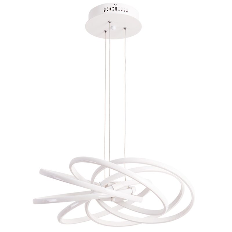Люстра Campbell White Chandelier Белый Люстра Campbell White Chandelier Белый в Костроме | Loft Concept