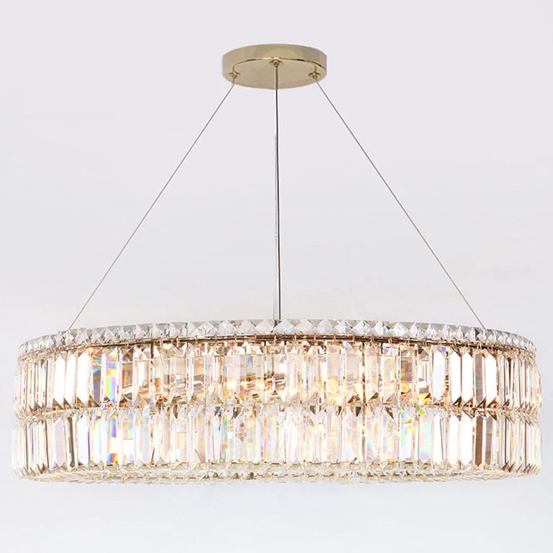 Люстра Darleen Crystal Gold Chandelier 17 Золотой Прозрачный (Transparent) Люстра Darleen Crystal Gold Chandelier 17 Золотой Прозрачный (Transparent) в Костроме | Loft Concept